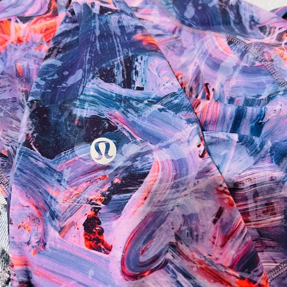 LULULEMON Base Pace High-Rise Running Tights Leggings Atmospheric Purple Multi - Picture 9 of 11